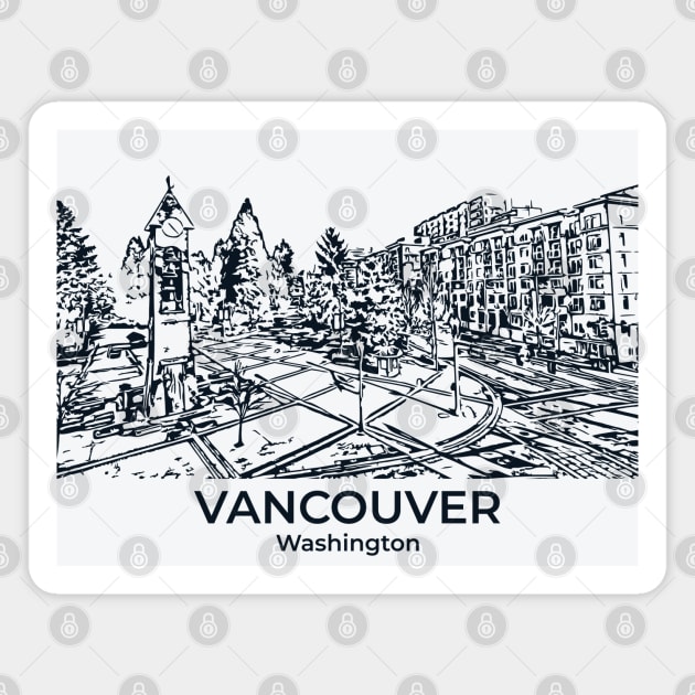 Vancouver - Washington Magnet by Lakeric